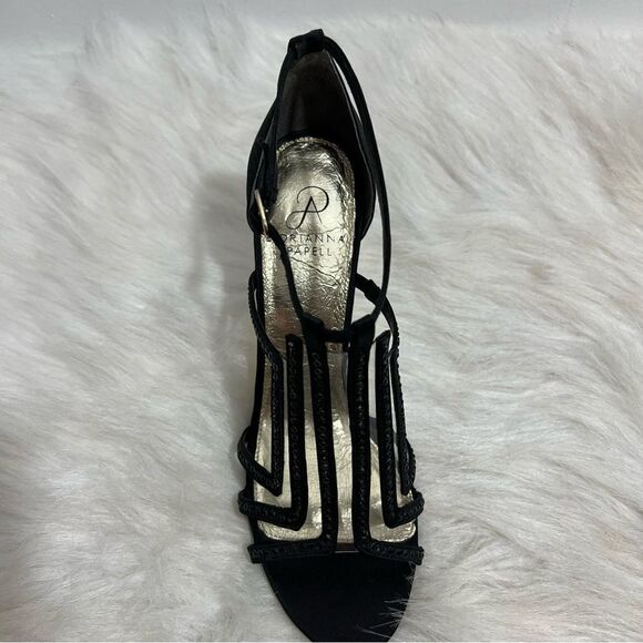 NIB Adrianna Papell Emilia Strappy Crystal Studded Heels -- 7.5M - Picture 7 of 12